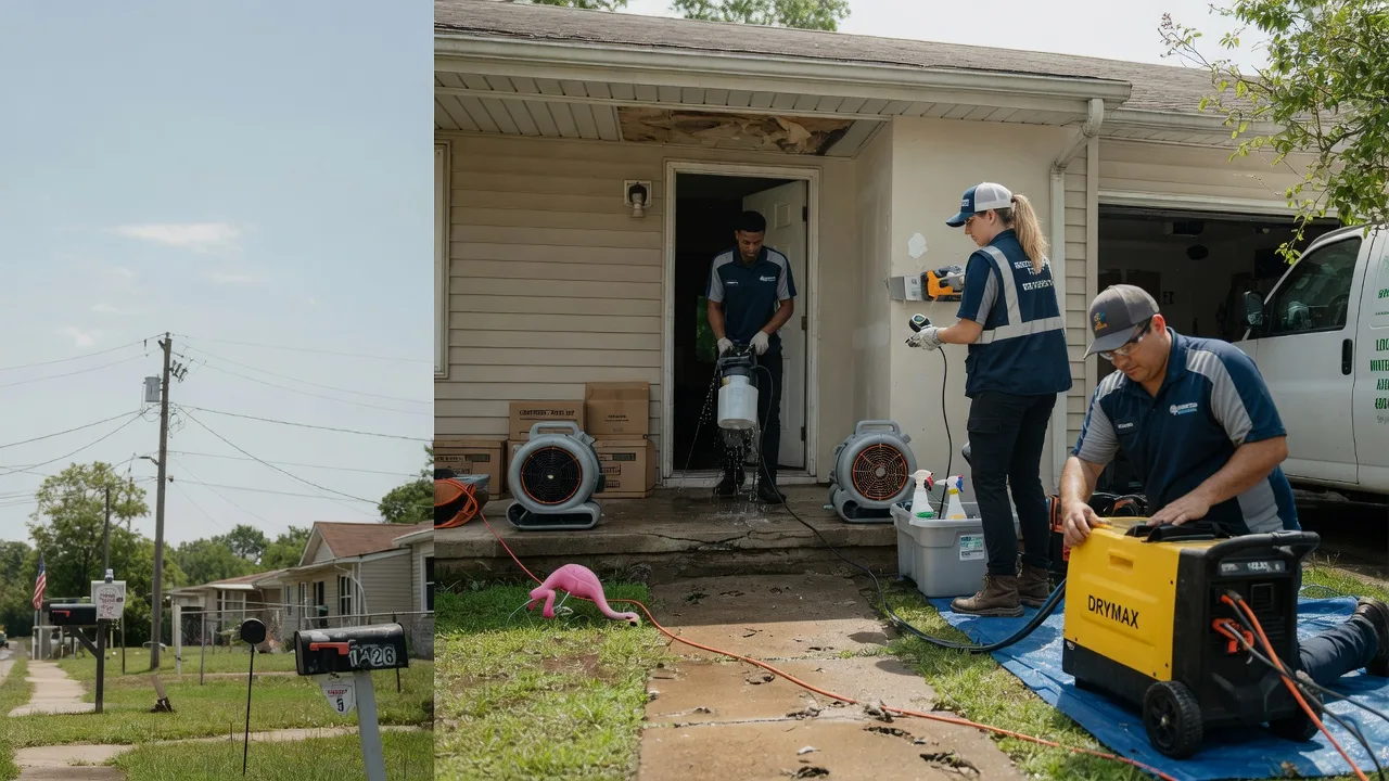 Storm Damage Water Removal in Glen Dale, WV near me